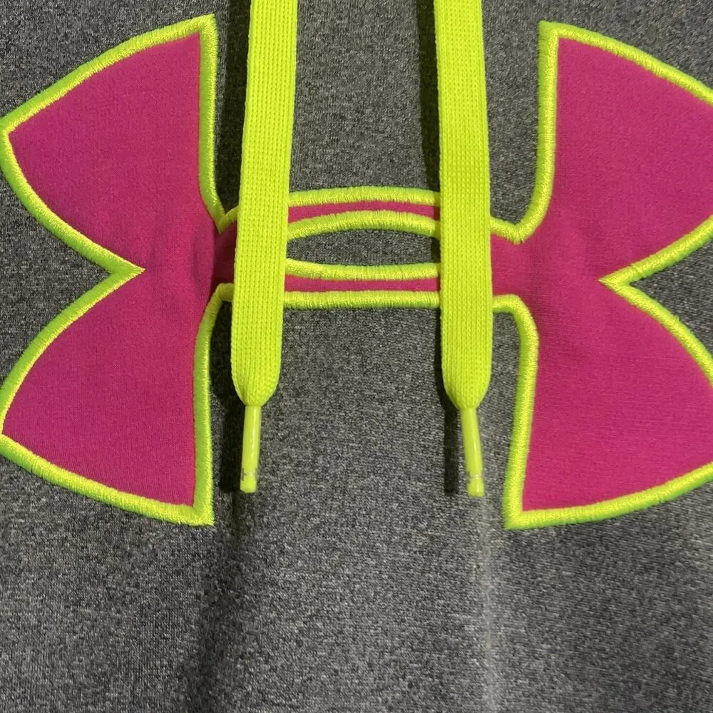 Under Armour Men’s Large UA Storm Tech Hoodie Gray Athletic Performance Pullover